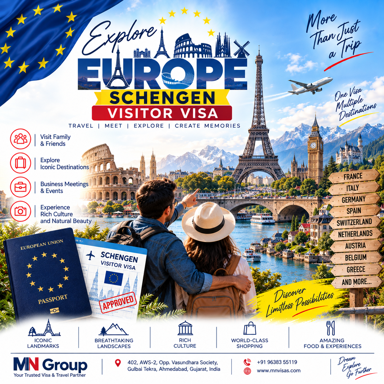 Europe Visitor Visa