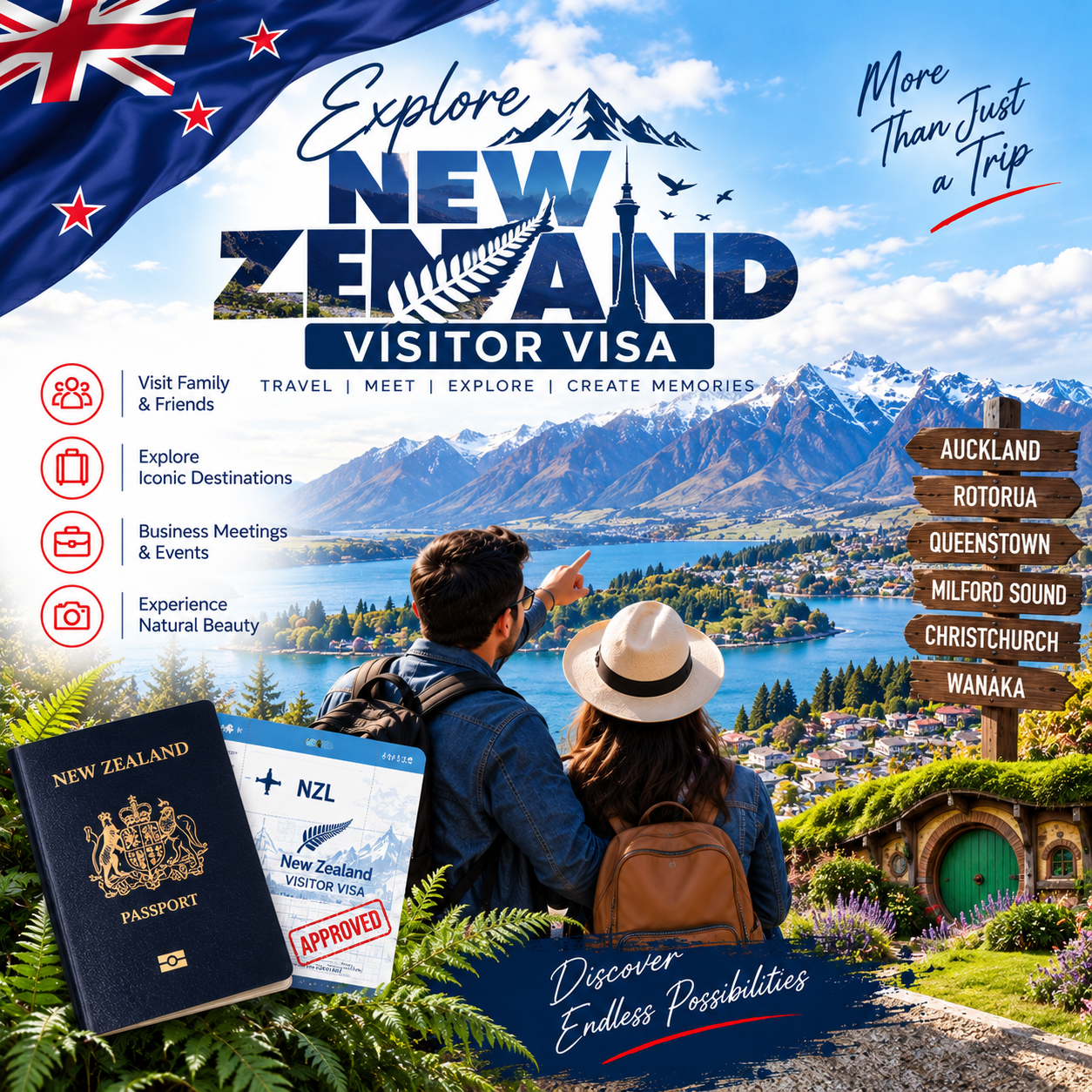 New Zealand Visitor visa